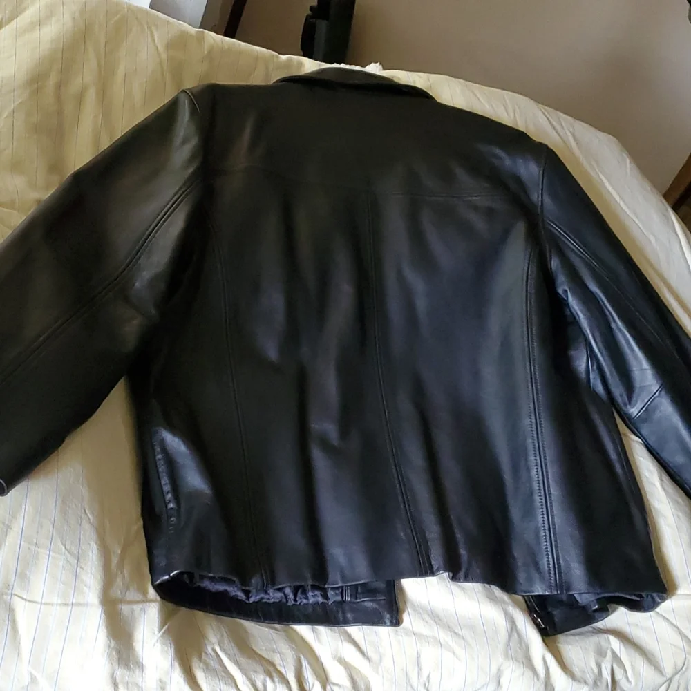Black Leather Jacket - Picture 14 of 16